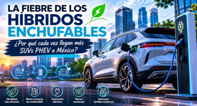 La fiebre de los híbridos enchufables: por qué cada vez llegan más SUVs PHEV a México