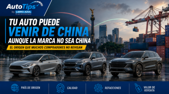 Tu auto puede venir de China aunque la marca no sea china