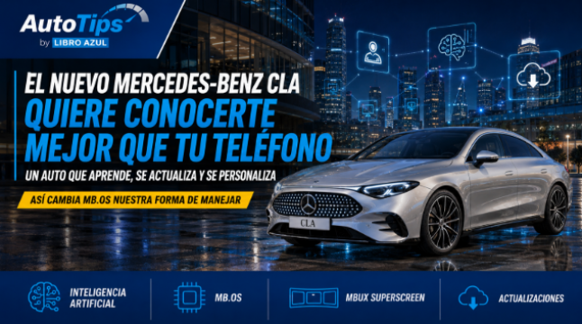 El nuevo Mercedes-Benz CLA quiere conocerte mejor que tu teléfono