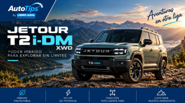 Jetour T2 i-DM XWD 2027: casi 600 hp para llevar la aventura híbrida a otro nivel