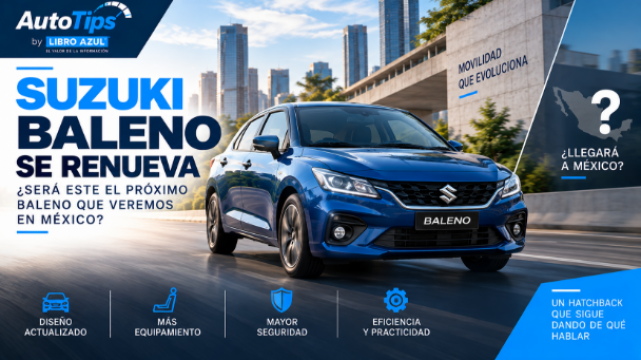 Suzuki Baleno se renueva: ¿lo veremos en México?