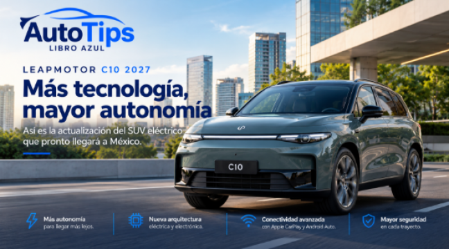 Leapmotor C10 2027: más tecnología para un SUV que apunta a México