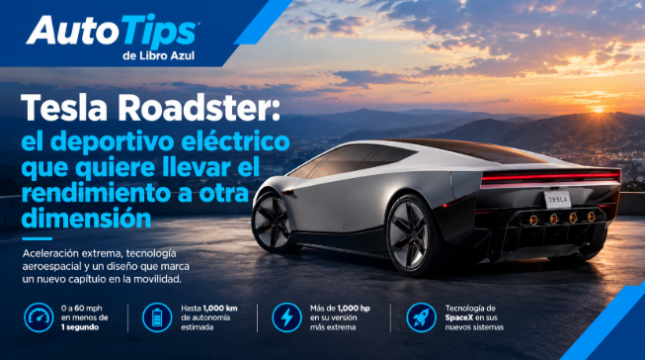 Tesla Roadster: el deportivo eléctrico que quiere llevar el rendimiento a otra dimensión