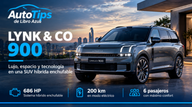 Lynk & Co 900: una SUV híbrida enchufable que apuesta por el lujo, el espacio y la tecnología