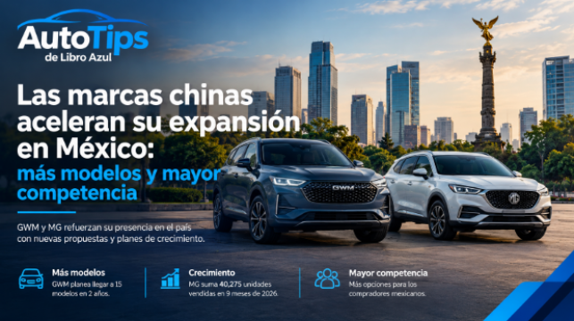Las marcas chinas aceleran su expansión en México: más modelos y mayor competencia