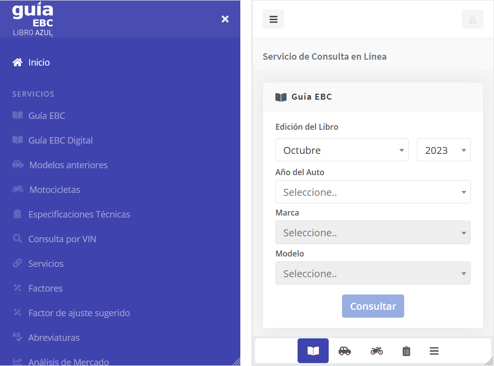 Libro Azul Versión Celular