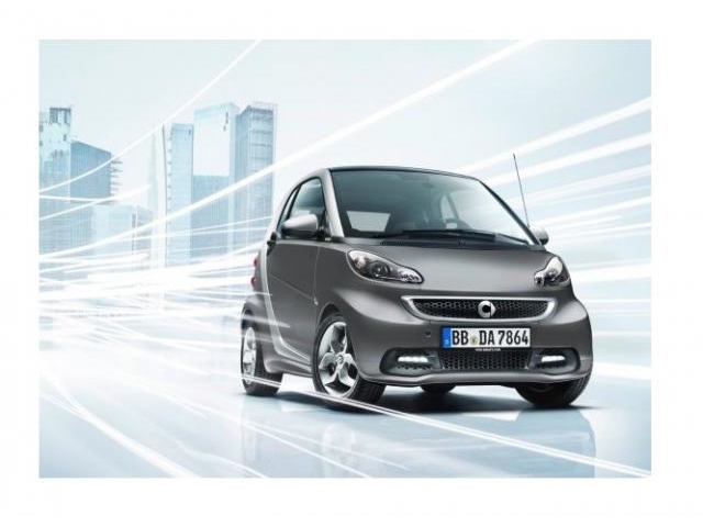 Frente de un Smart Smart 2015