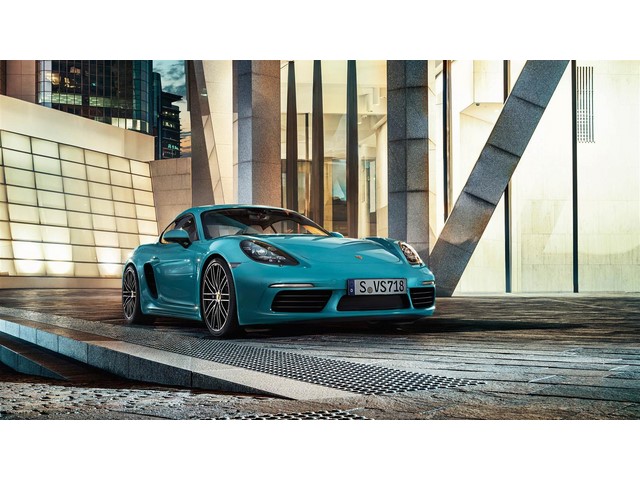 Libro Azul Porsche Cayman 2017