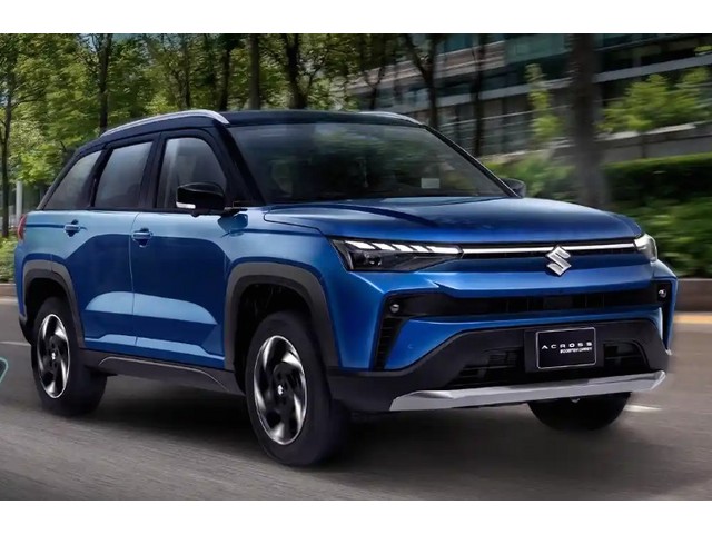 Frente de un Suzuki Across 2027