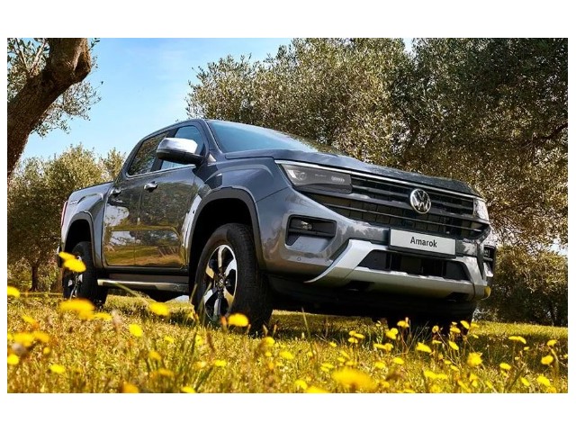 Frente de un Volkswagen Amarok 2026