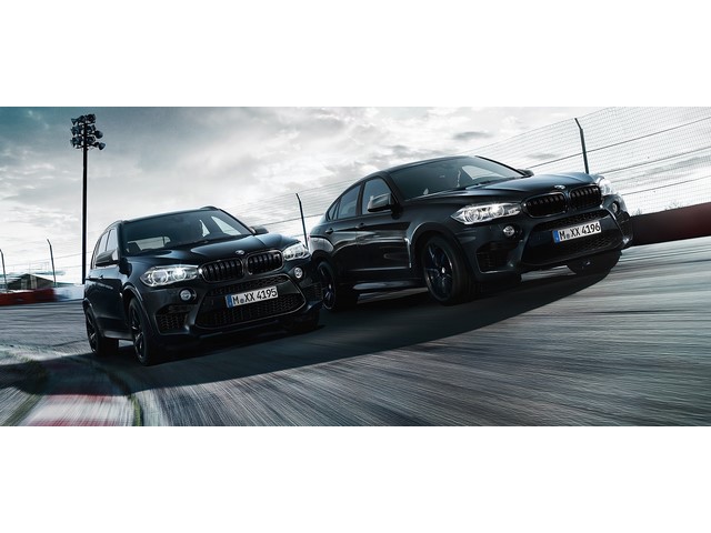 Frente de un BMW X6 2018