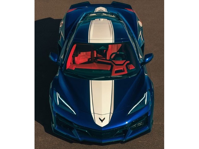 Frente de un General Motors Corvette 2027