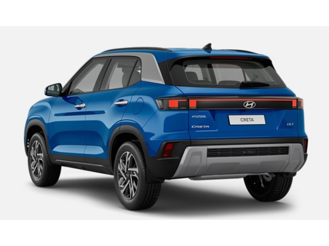 Vista trasera de un Hyundai CRETA 2027
