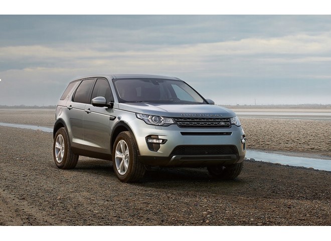 Frente de un Land Rover Discovery Sport 2016