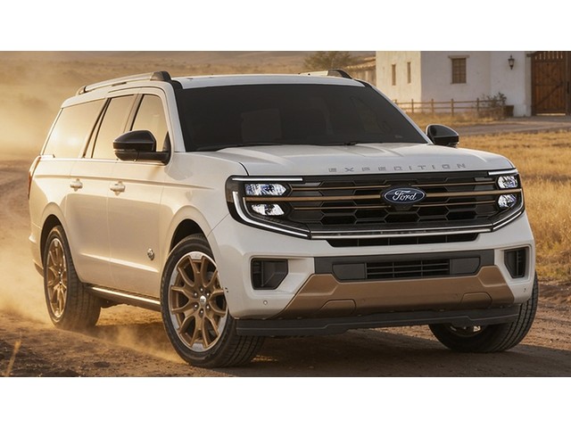 Frente de un Ford Expedition 2027