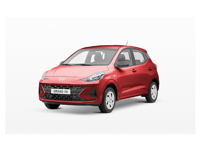 Frente de un Hyundai GRAND I10 2027