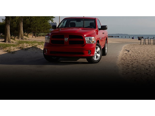 Frente de un Ram Ram 2500 2017