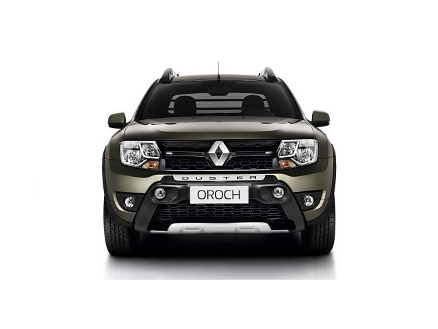 Frente de un Renault Oroch 2021