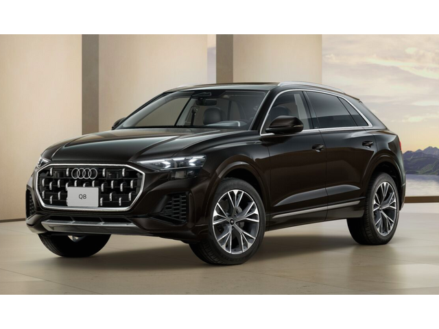 Frente de un Audi Q8 2027