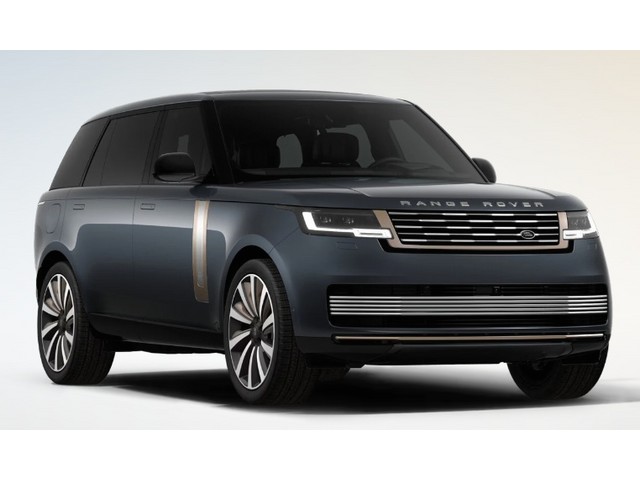 Frente de un Land Rover Range Rover 2027