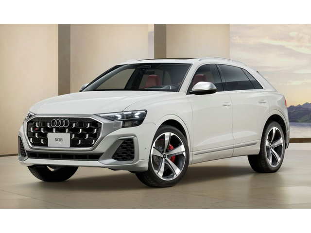 Frente de un Audi Q8 2027