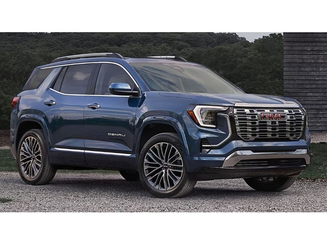 Vista trasera de un GMC Terrain 2027