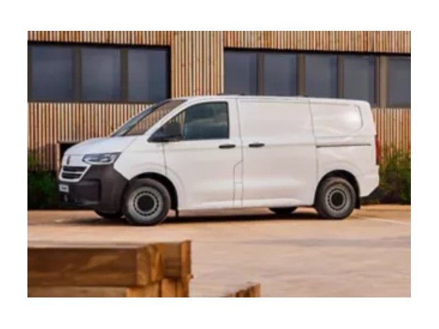 Vista trasera de un Volkswagen Transporter 2026