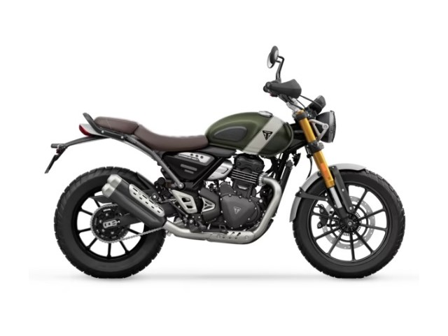 Libro Azul TRIUMPH SCRAMBLER 400 X 2025